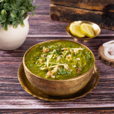 Hariyali Lasooni Chicken Tikka Masala
