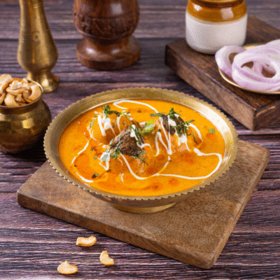 Tricolor Makhni Kofta
